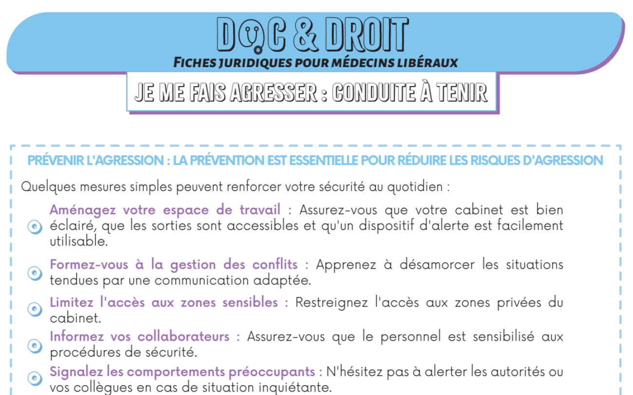 Fiche doc et droit CAT en cas agression medecin.png